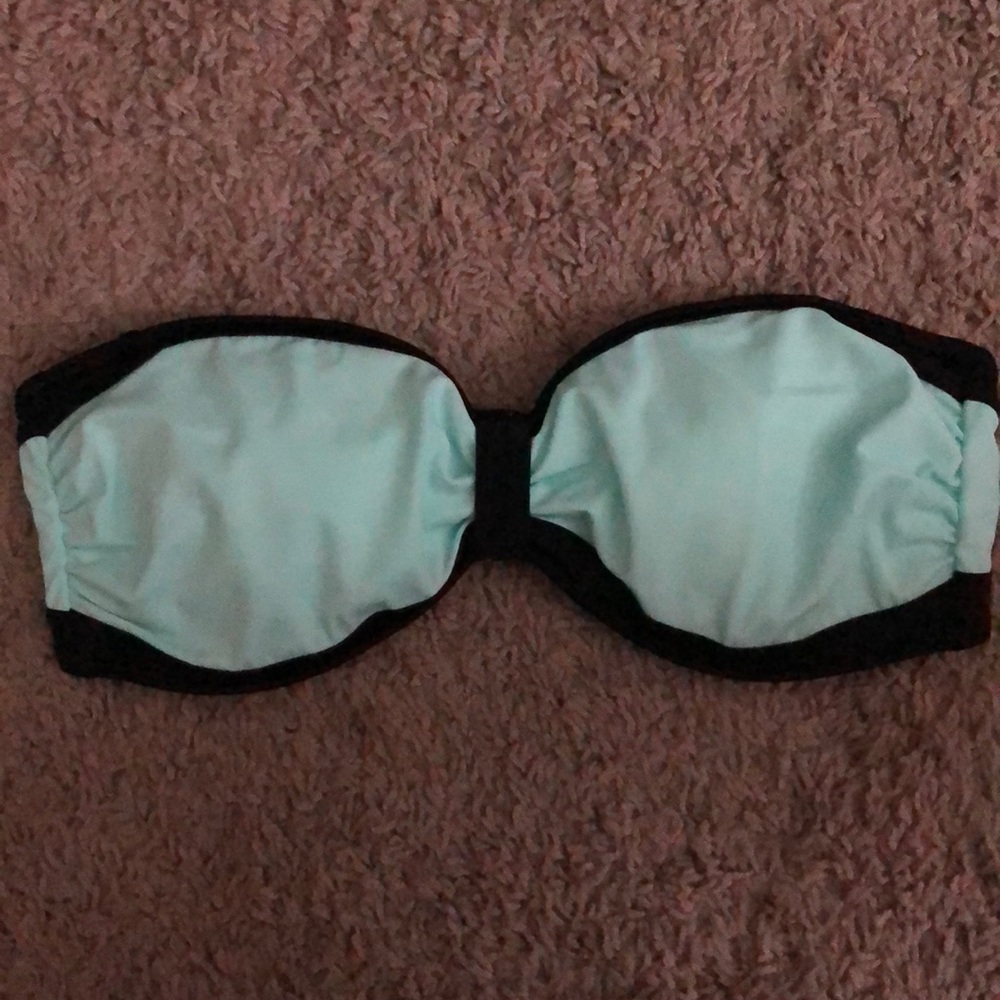 VS PINK swim strapless top